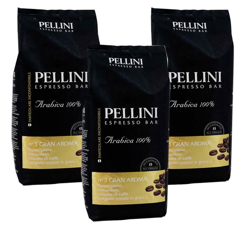 3 Kg Caf&eacute; en grain Gran Aroma n&deg;3 - Pellini image number 0