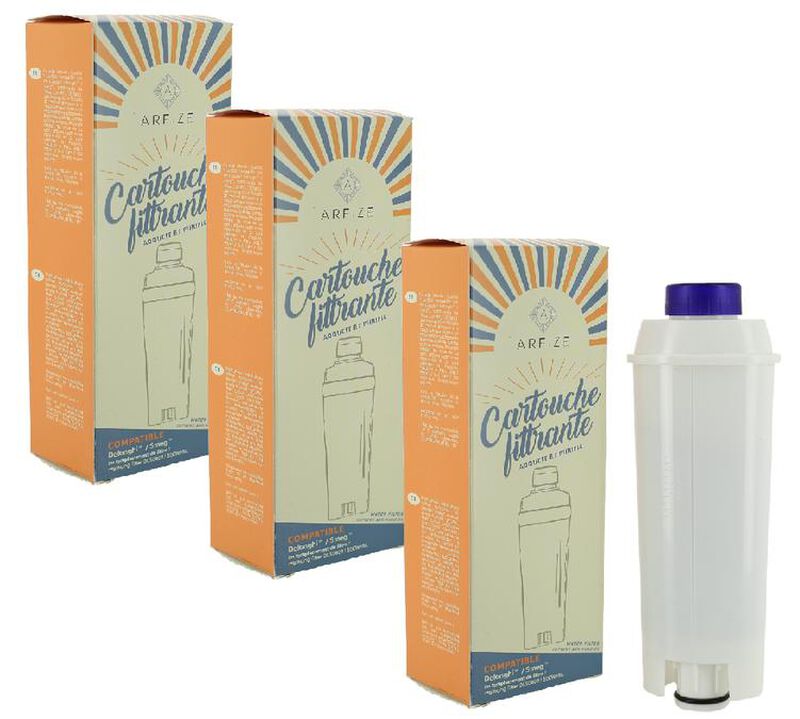 ARFIZE - Filtro Acqua Compatibile con DeLonghi / Smeg - ACF 11D x 3 image number 0