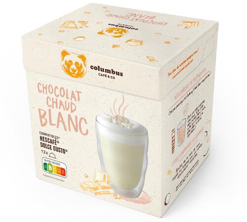 Columbus Caf&eacute; & Co Dolce Gusto pods White Hot Chocolate x 12 pods