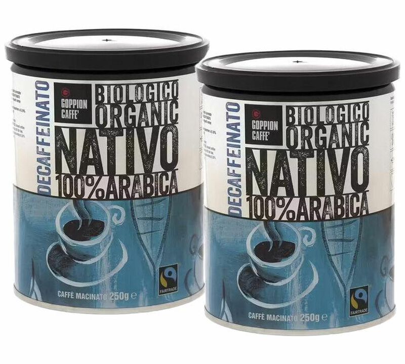 Goppion Caff&egrave; - Caff&egrave; macinato - Decaffeinato bio Nativo 100% arabica 2 x 250 g image number 0