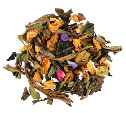 Th&eacute; Blanc G&eacute;n&eacute;reuse Dame Nature - Vrac 100 g - COMPTOIR FRAN&Ccedil;AIS DU TH&Eacute;