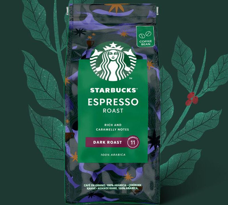 Starbucks Coffee Beans Espresso Roast - 4 x 450g image number 1