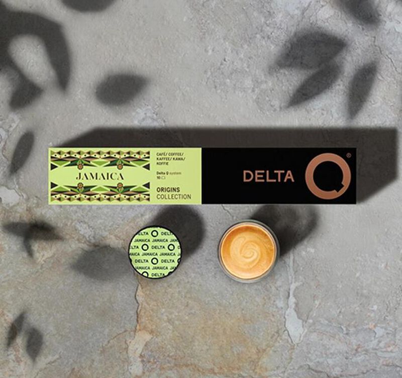 DeltaQ Jamaica pure origin x 10 coffee capsules image number 1