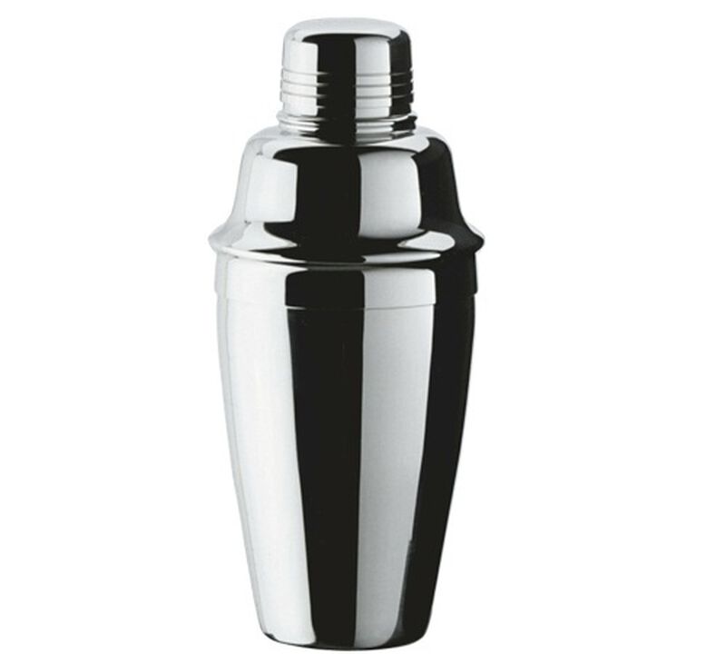ILSA 350ml stainless steel cocktail shaker image number 0