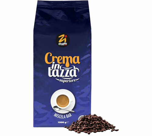 Zicaff&egrave; 'Crema in Tazza Superiore' coffee beans - 1kg