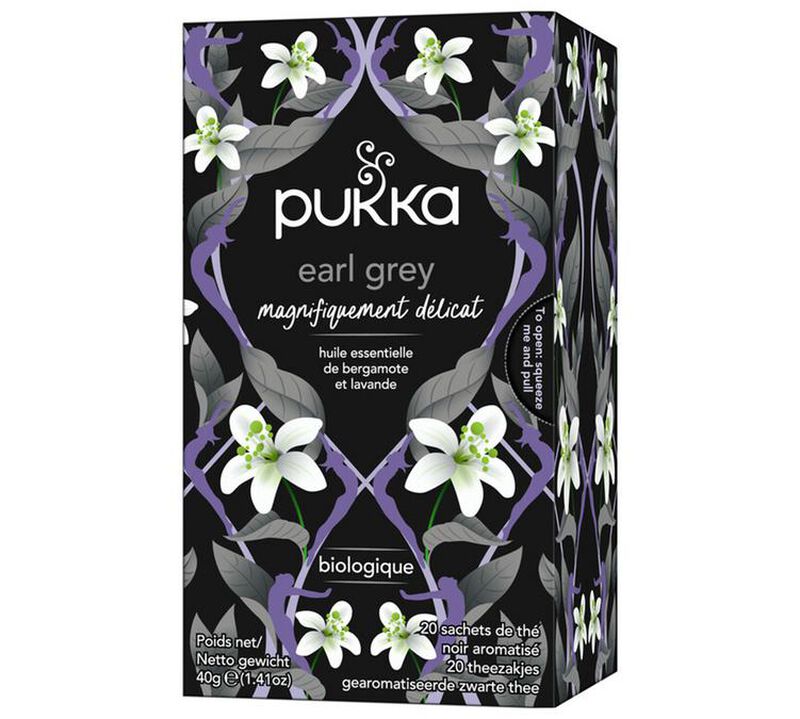 T&egrave; nero Earl Grey splendido biologico - 20 bustine - PUKKA image number 0
