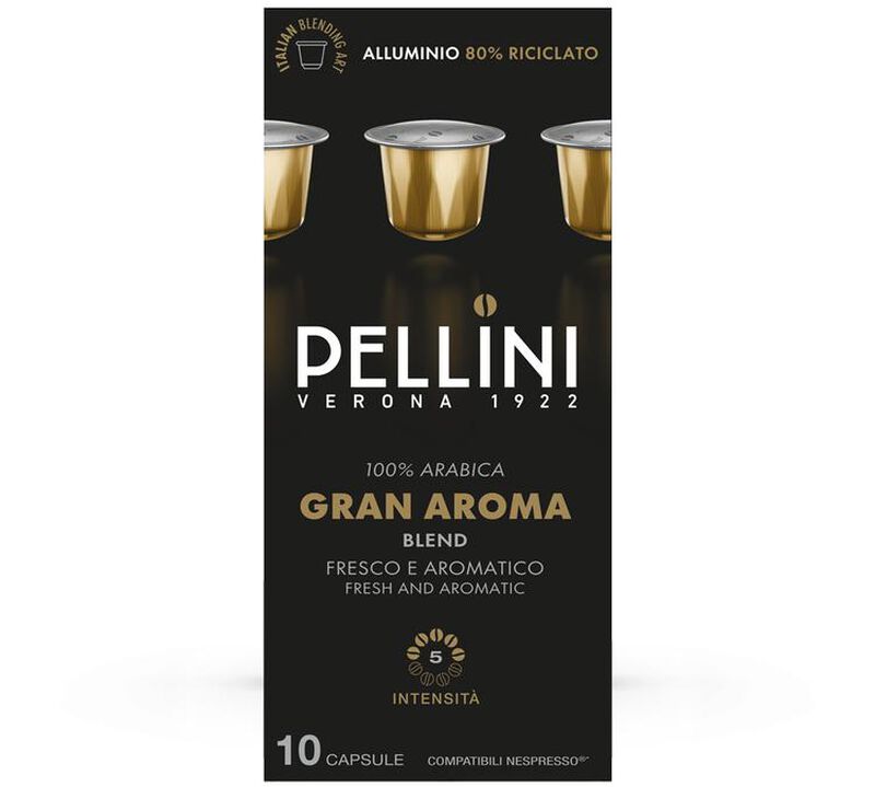 Pellini Nespresso* Original Compatible Pods Gran Aroma x 10 image number 0