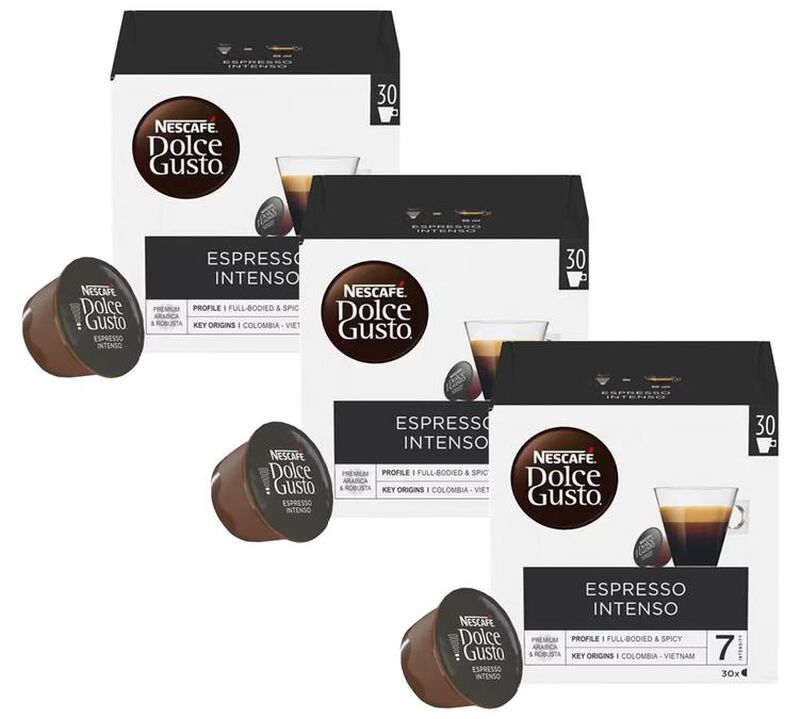 90 Espresso Intenso Pods - NESCAFE* DOLCE GUSTO* image number 0
