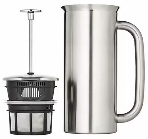 double-wall double filter 4-cup French Press coffee maker - by Espro image number 1