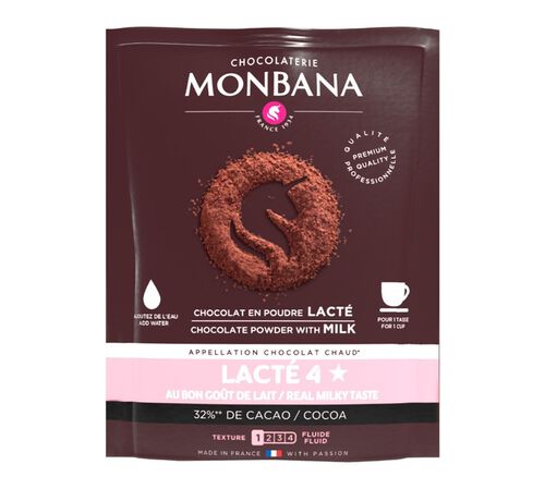 Monbana 4-star Intense Hot Chocolate Powder x 10 sachets