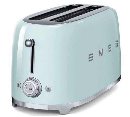 Grille-pain TSF02PGEU 4 tranches Vert d'eau - SMEG image number 1