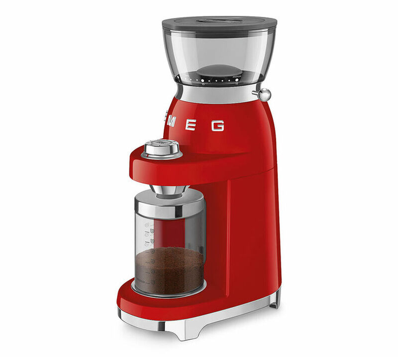 Moulin &agrave; caf&eacute; SMEG CGF03 Ann&eacute;es 50 Rouge image number 4