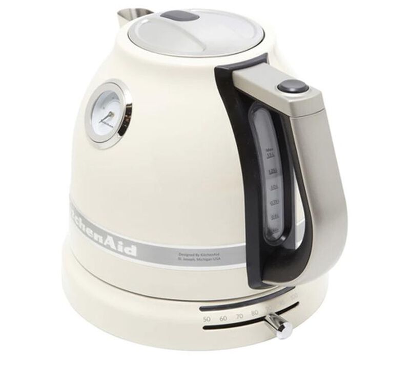 Bouilloire KitchenAid &agrave; temp&eacute;rature r&eacute;glable 5KEK1522ECA Cr&egrave;me 1,5L image number 1