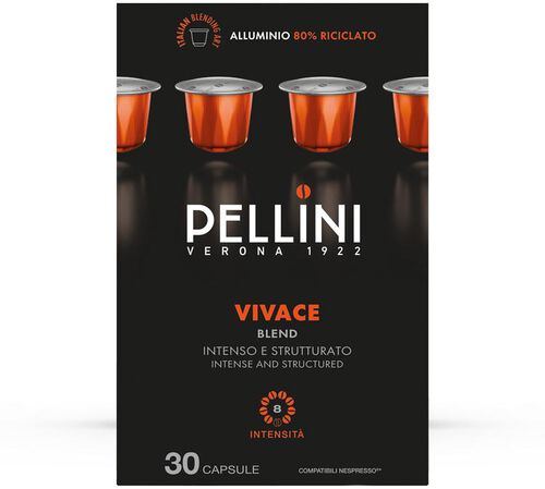 Pellini Nespresso&reg; Compatible Pods Vivace x 30