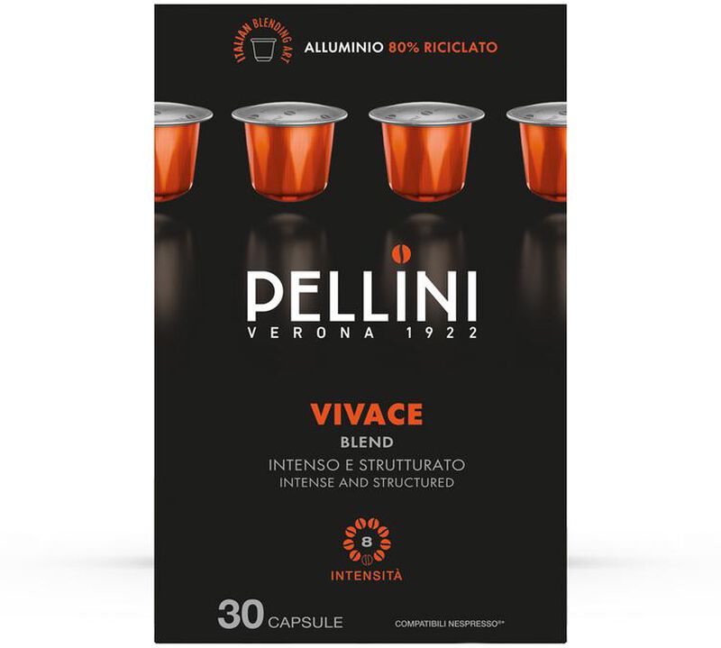 Pellini Nespresso&reg; Compatible Pods Vivace x 30 image number 0