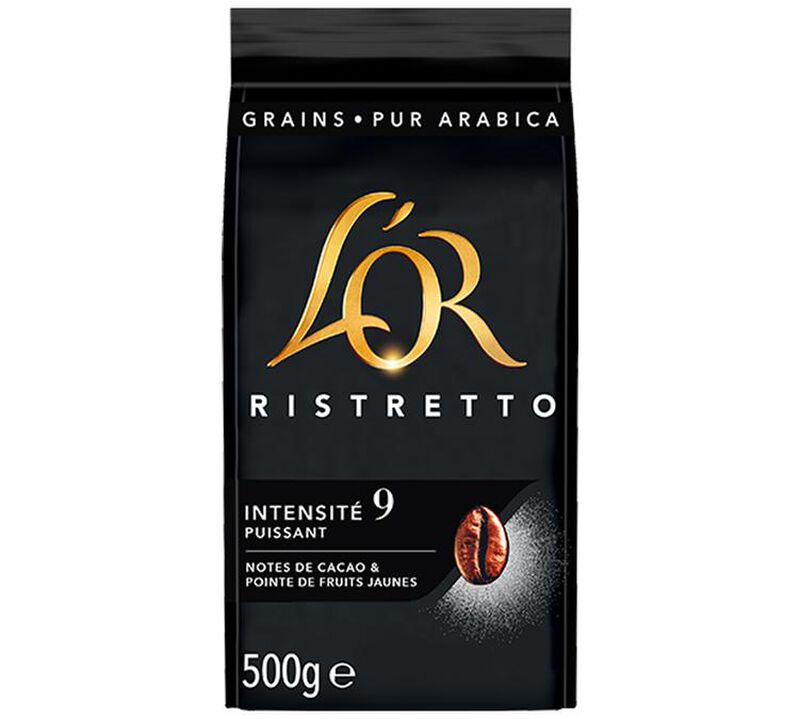 2 x 500 g - Caf&eacute; en grain - Ristretto - L'OR image number 3
