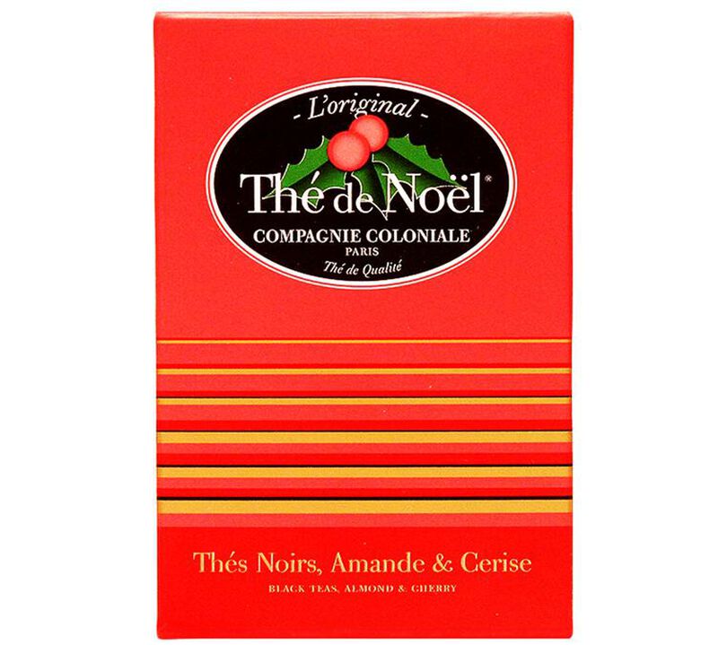 'Th&eacute; de No&euml;l' - Christmas flavoured black tea - box of 25 pyramid bags - Compagnie Coloniale image number 0