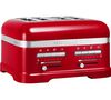 Toaster KitchenAid 5KMT4205ECA Artisan rouge Pomme d'Amour - 4 fentes image number 0