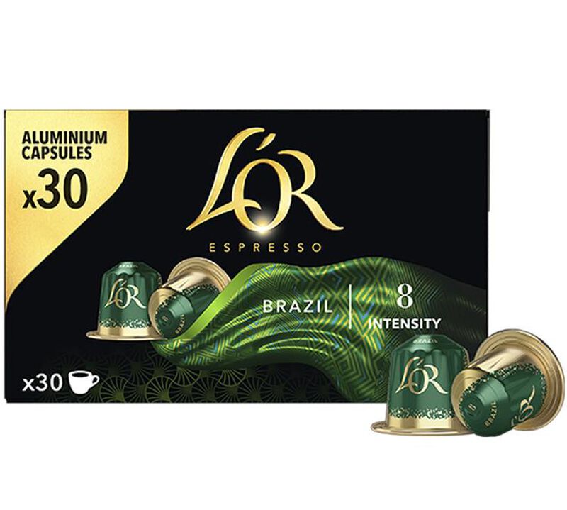 90 capsules compatibles Nespresso* Original Brazil - L'OR ESPRESSO image number 1