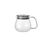 Kinto Unitea one touch teapot with integrated strainer - 460ml image