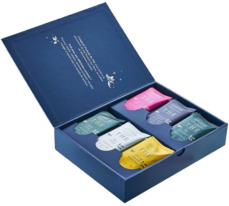 Comptoir Fran&ccedil;ais du Th&eacute; Luxury Tea Gift Box - Paradis sur Terre - 36 tea bags image number 1