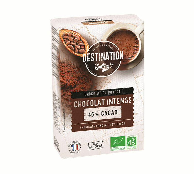 Destination - Cacao in polvere biologico con 46 % di cacao 300 g image number 0