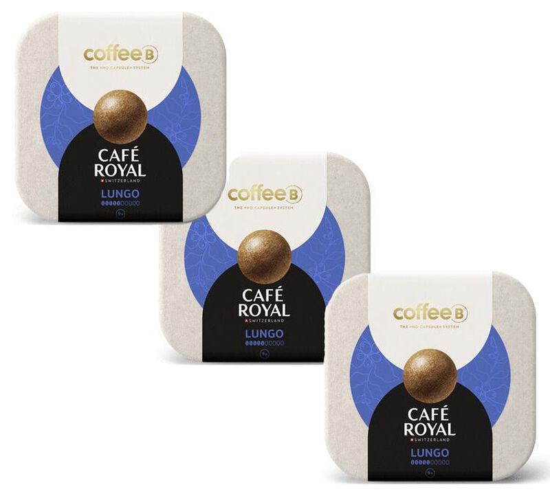 Caf&eacute; Royal - 27 capsule Coffee Balls CoffeeB Lungo image number 0