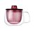 KINTO Unitea Unimug with red infuser - 350ml image