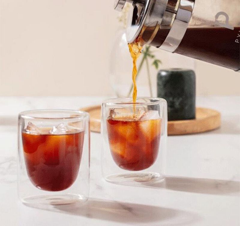 Pylano Bundle of 6 Double Wall Mila Glasses - 10cl, 25cl and 35cl image number 3