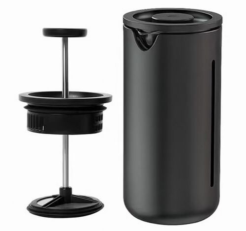 TIMEMORE - Caffettiera a pistone U French Press Nera 45 cl image number 1