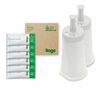 Pack Entretien SAGE - 2 cartouches filtrantes ClaroSwiss Filter + D&eacute;tartrant The Machine Descaler&trade; image number 0