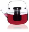 1.2L glass teapot with stainless steel infuser - Viva Scandinavia image number 1
