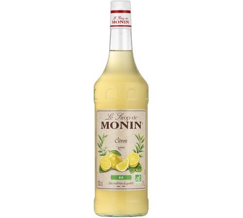 Sirop bio Monin - Citron - 1 L