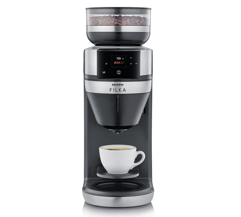 Cafeti&egrave;re filtre avec broyeur Filka 2.0 KA4853 verseuse isotherme - SEVERIN image number 1