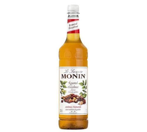 Sirop Monin saveur Noisette grill&eacute;e - Bouteille plastique - 1L