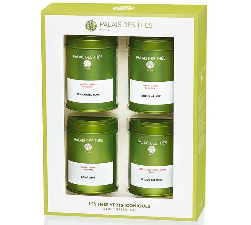 Palais des Th&eacute;s Green Tea Selection Box x 4 Loose Leaf Teas image number 0