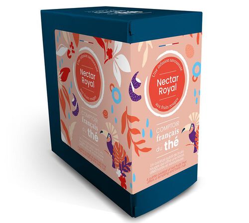 Comptoir Fran&ccedil;ais du Th&eacute; Nectar Royal Hibiscus Infusion - 20 chiffon tea bags