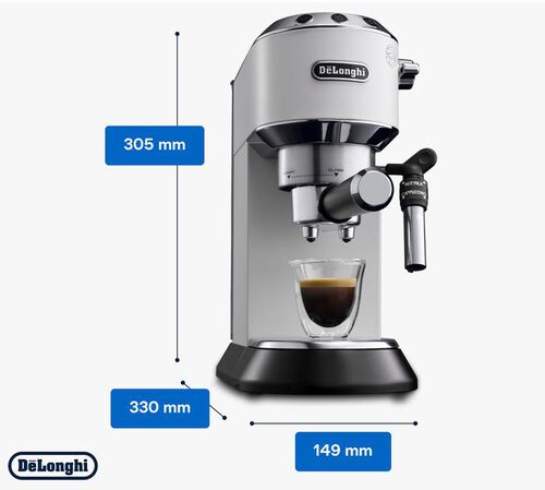 Machine expresso DELONGHI Dedica EC695.W Blanche Dedica Style image number 8