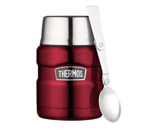 Pack isotherme (Bouteille - Mug - Lunch Box) King Rouge 47 cl - THERMOS image number 3