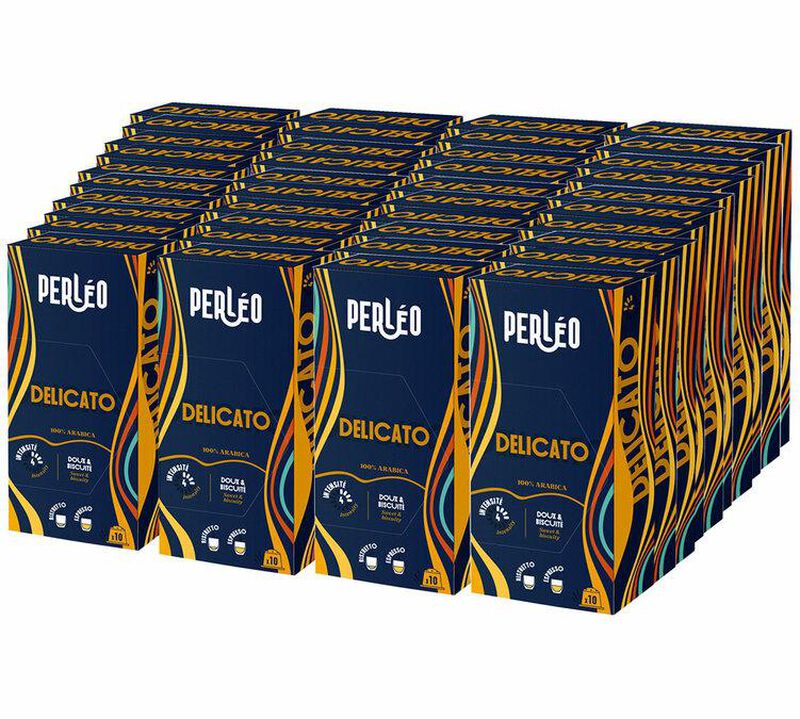 400 capsules compatibles Nespresso* Original Delicato - PERL&Eacute;O image number 0