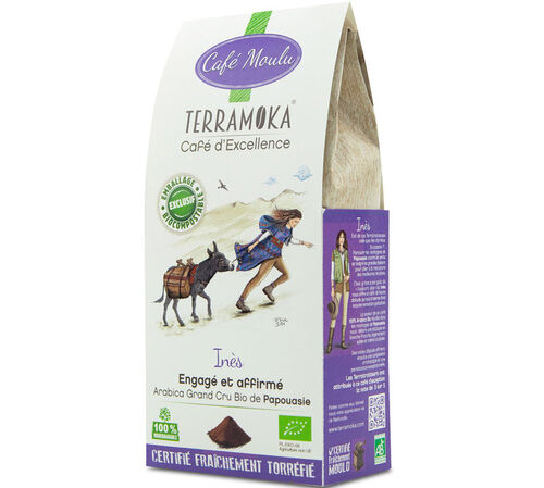 Terramoka Organic Ground Coffee In&egrave;s - 250g
