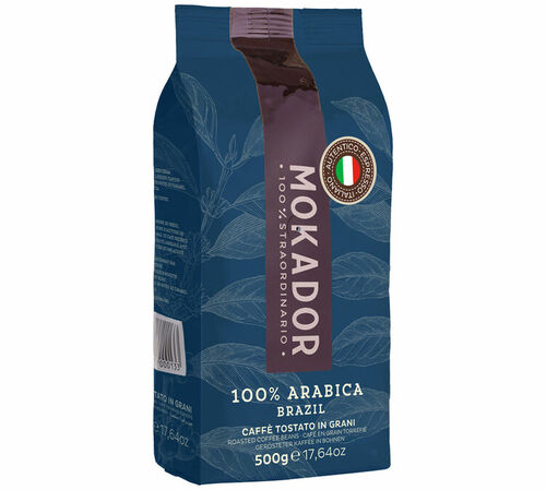500 g - Caf&eacute; en grain - Brazil - MOKADOR CASTELLARI
