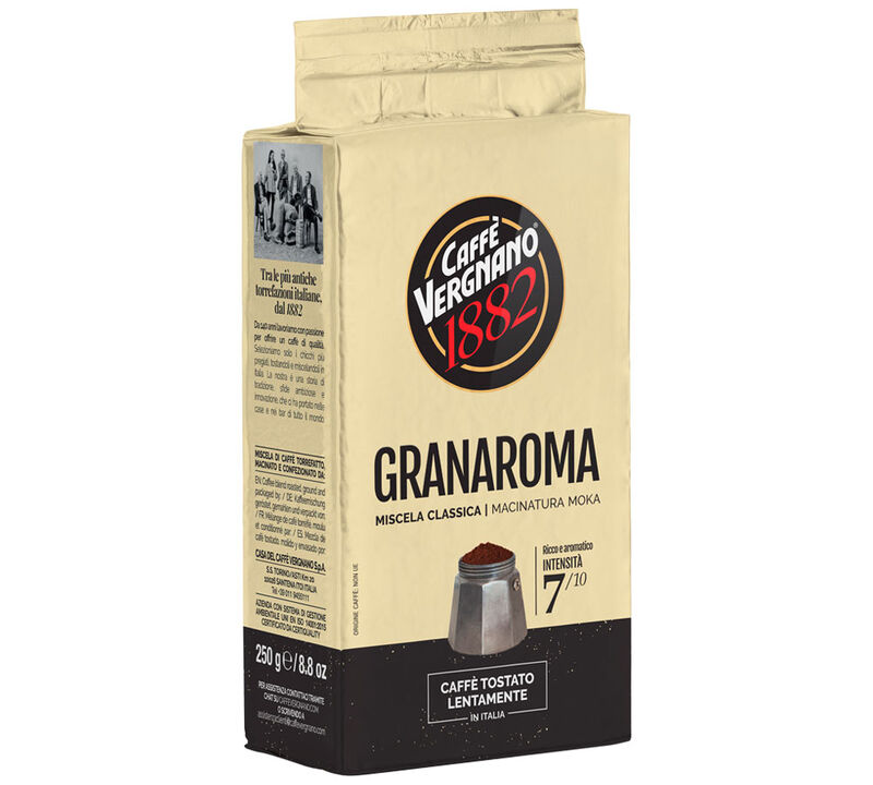 Caff&egrave; Vergnano Ground Coffee Gran Aroma - 250g image number 1