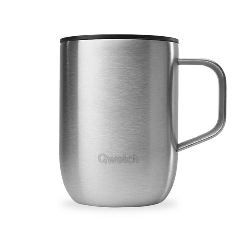 Mug isotherme Inox bross&eacute; - 35 cl - QWETCH image number 0