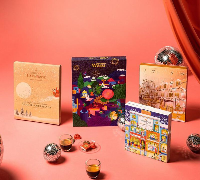 Calendrier de l'Avent Chocolat &Eacute;dition 2026 - CAF&Eacute; TASSE image number 4