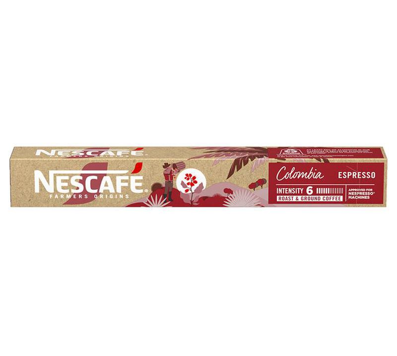 Nescafe Farmers Origins - 10 capsule compatibili Nespresso* Original - Colombia image number 0