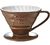 Tiamo V02 4-cup coffee dripper in brown image
