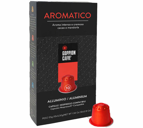 10 Nespresso* Original Compatible Capsules Aromatico - GOPPION