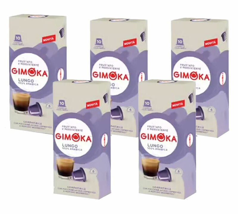 50 capsule compatibili Nespresso* Original Lungo &ndash; Gimoka image number 0