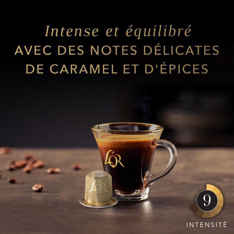 10 Nespresso* Original Compatible Capsules Or Absolu &ndash; L'OR ESPRESSO image number 2